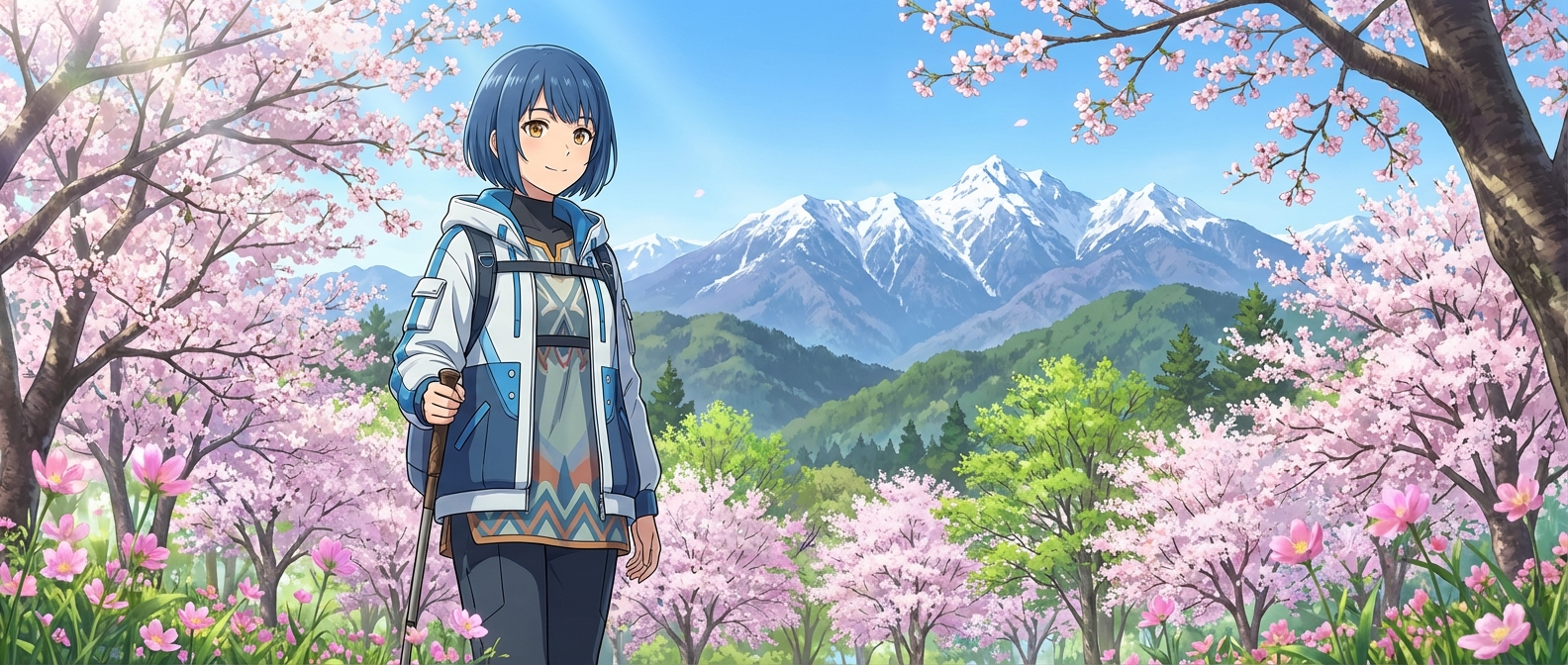 Aine in Yatsugatake (Spring)