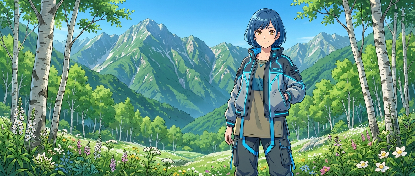 Aine in Yatsugatake (Summer)